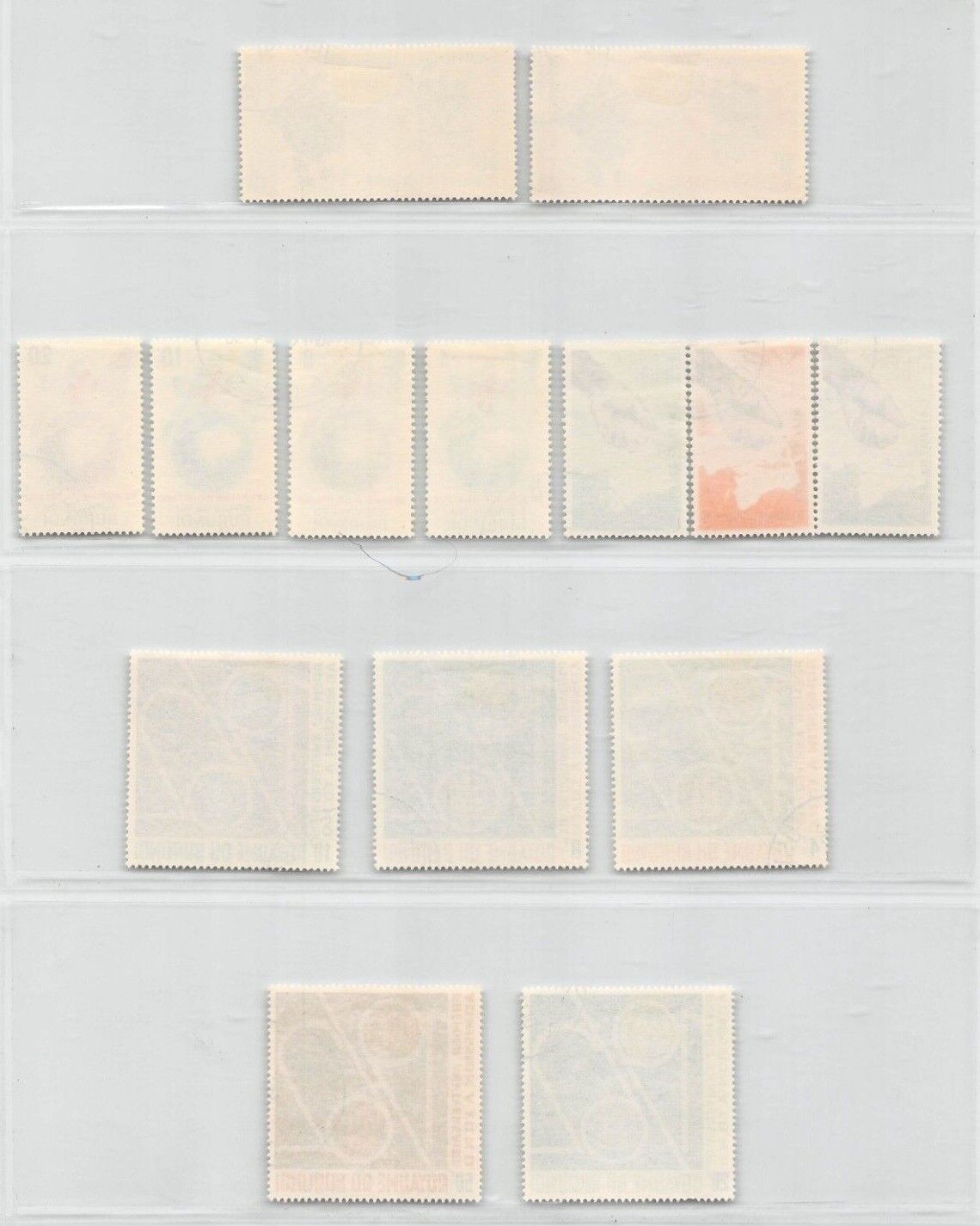 Burundi stamps Scott #40 - 44, 53-61 Used complete sets - Fresh Stock Dated January 2026