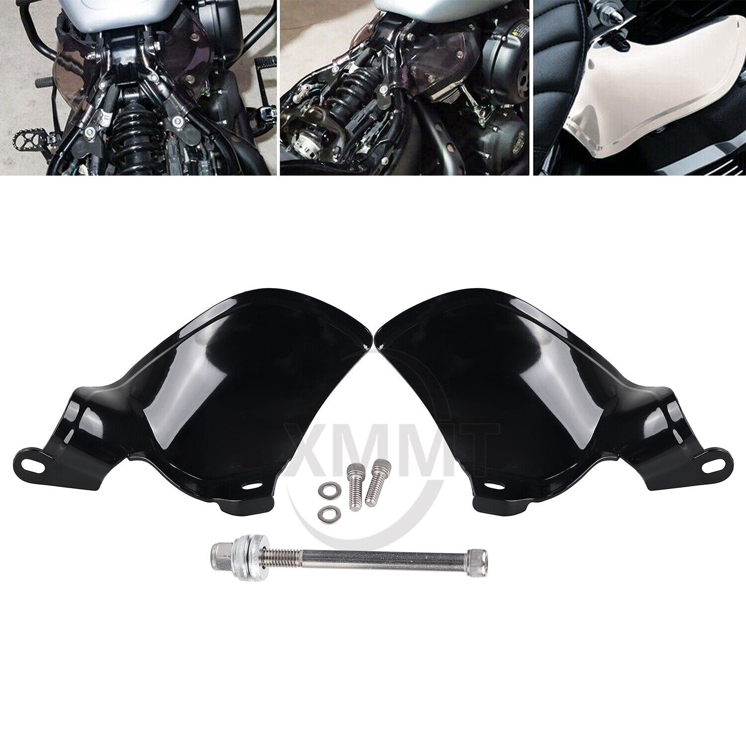 Saddle Shield Air Heat Deflector For Harley Fat Boy Heritage Classic FLHCS 114 - Fresh Stock Dated February 2026