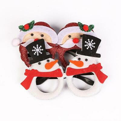 Christmas Glasses Snowman Santa Claus Design Gifts for Family Friend or Kids - Fresh Stock Dated February 2026