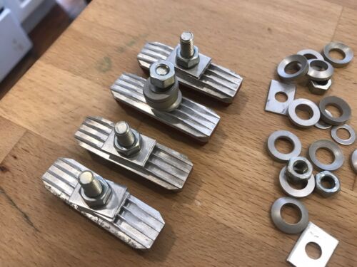 NOS 4 BMX SCOTT MATHAUSER SUPERBRAKE Threaded Post Finned Brake Pads w/extrasMG5 - Fresh Stock Dated December 2025