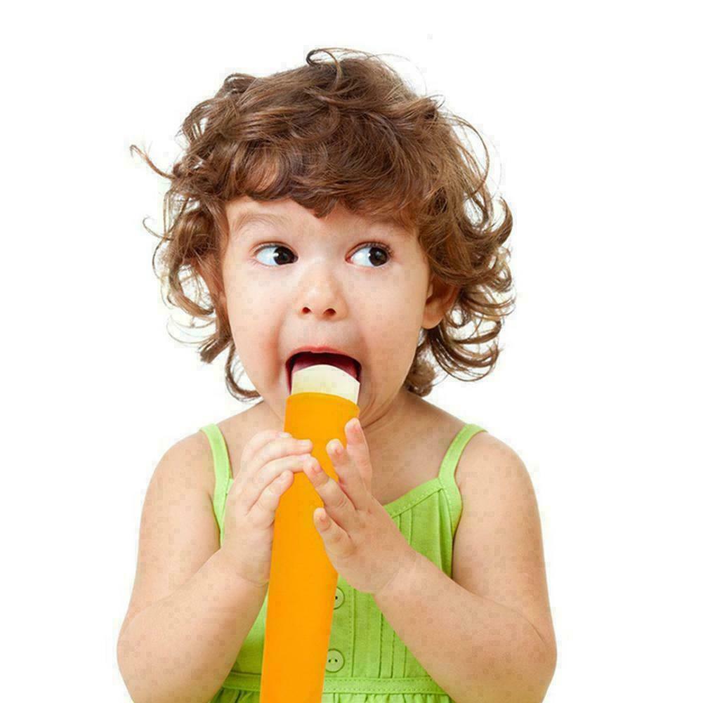 6pcs/set Silicone Popsicle Mold Ice Lolly Mold Ice Maker Ice Mold New Snack Z6T5 - Fresh Stock Dated February 2026