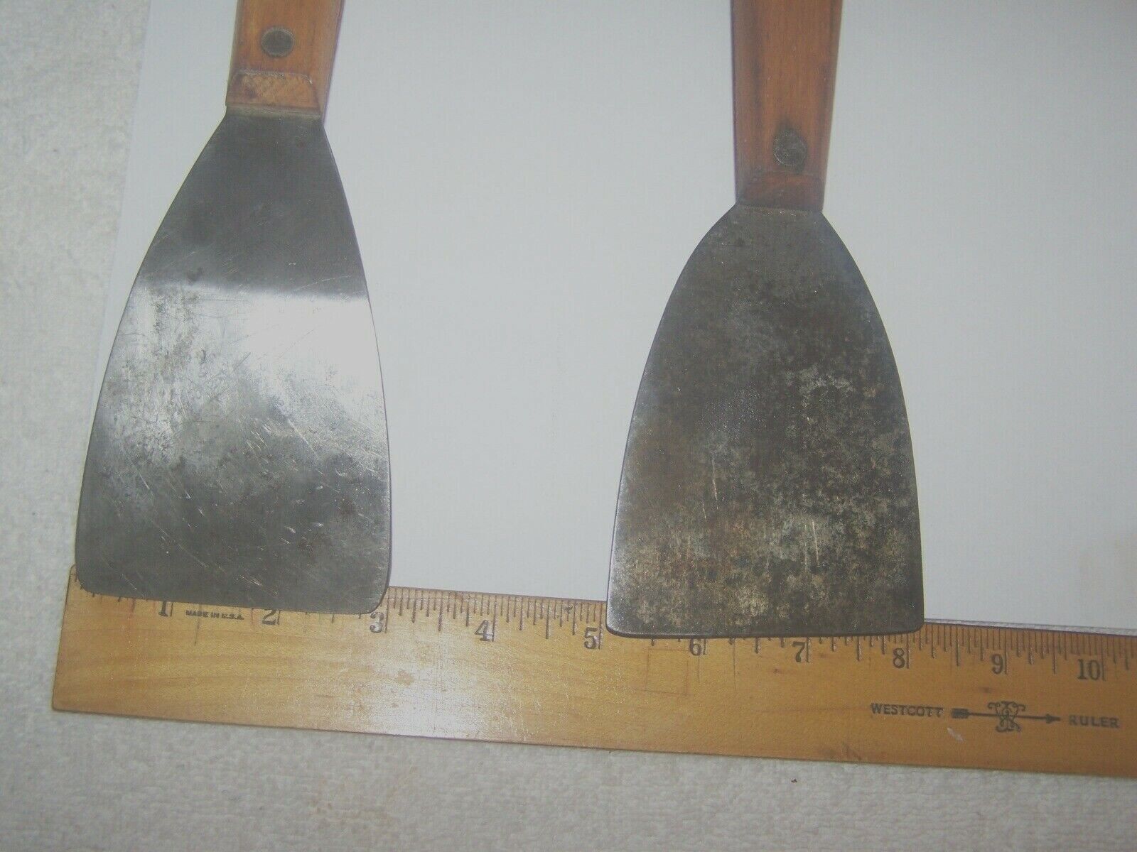 2 Rare Hyde Thick Metal Scrapping Tools # C-8 & C71 - Fresh Stock Dated February 2026