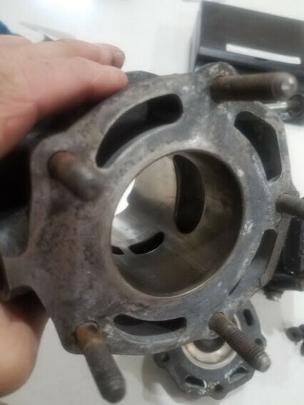 1985 1986 Honda NS400r top end cylinders Heads ATAC valves w/ new head gaskets - Fresh Stock Dated February 2026