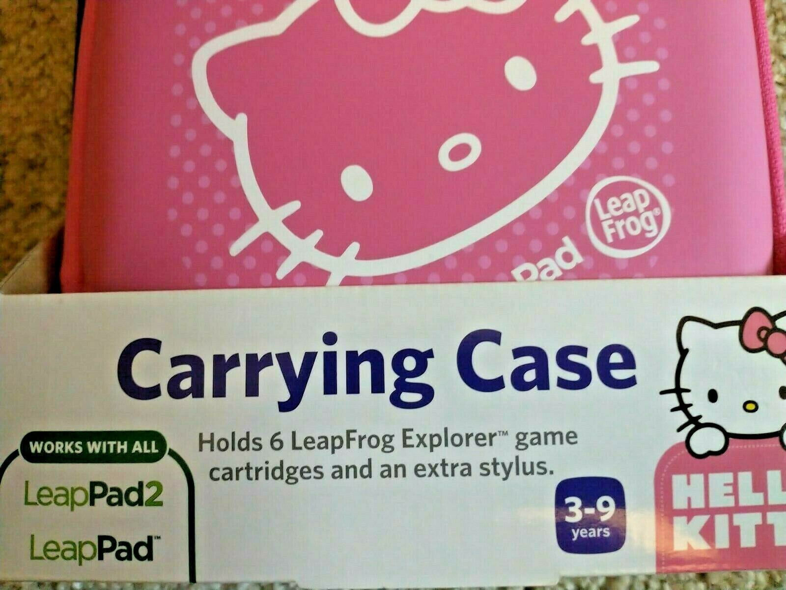 LeapFrog LeapPad Explorer Hello Kitty Carrying Case - New In box - Fresh Stock Dated February 2026