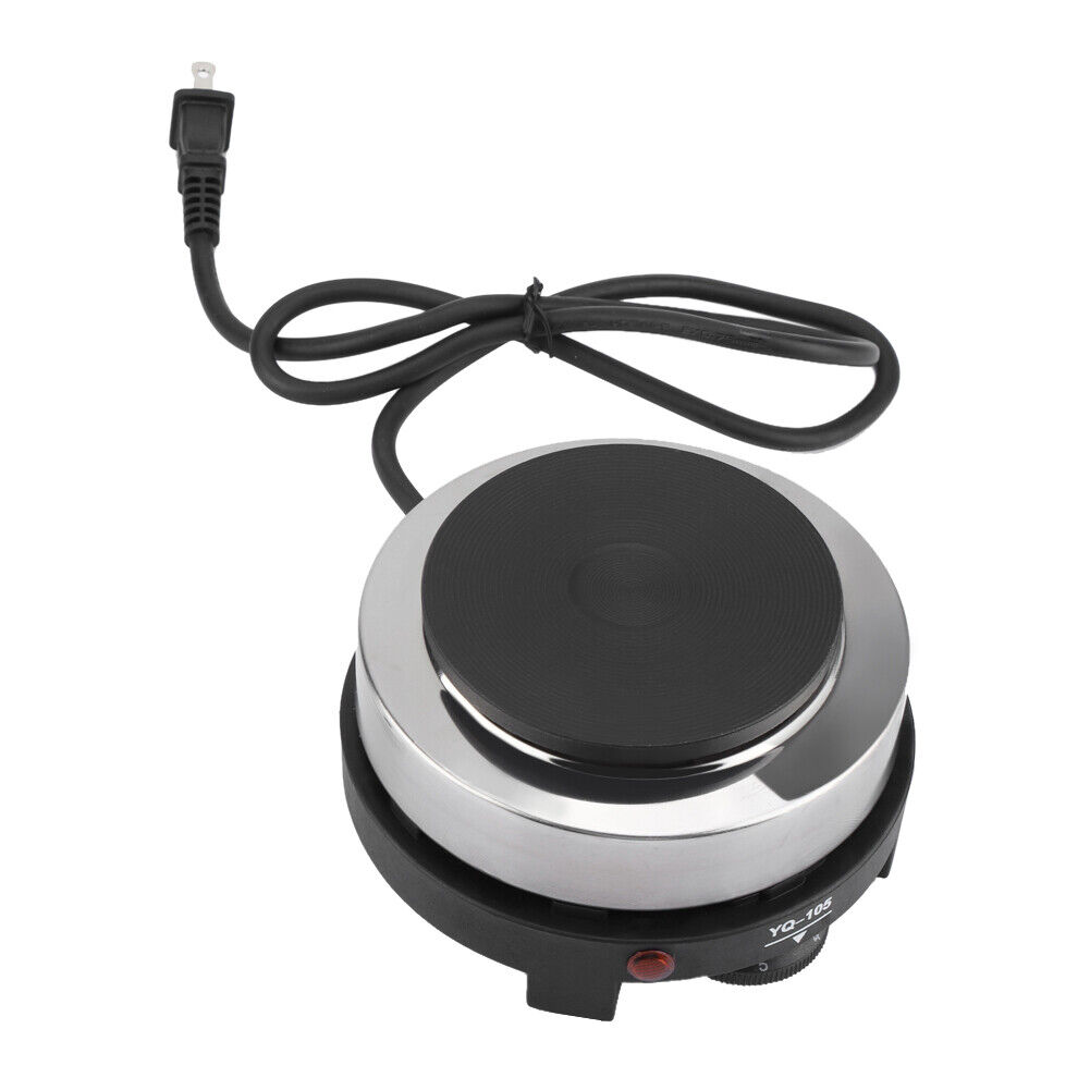 Portable 500W Electric Mini Stove Hot Plate Multifunction Home Heater 110V - Fresh Stock Dated February 2026
