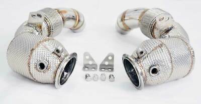 Downpipes with Cats & heatshield for BMW M5 F10/M6 F12/F13/F06 2012-18 - Fresh Stock Dated February 2026