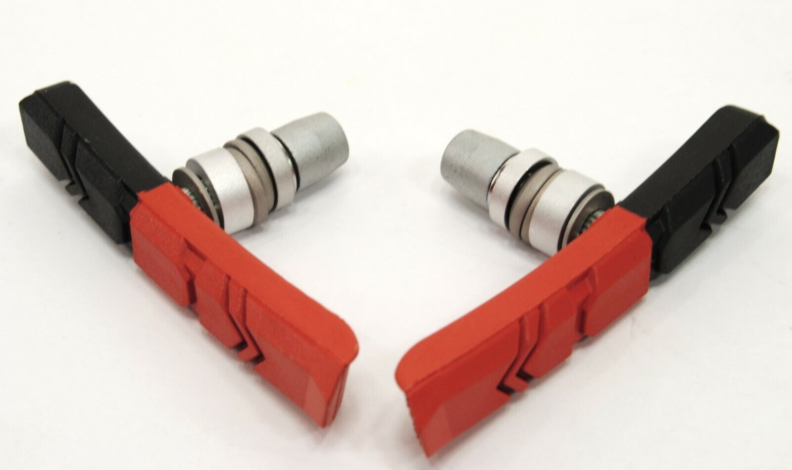 Kool Stop bicycle bike BMX THREADED brake pads for V-brake DUAL COMPOUND (PAIR) - Fresh Stock Dated February 2026