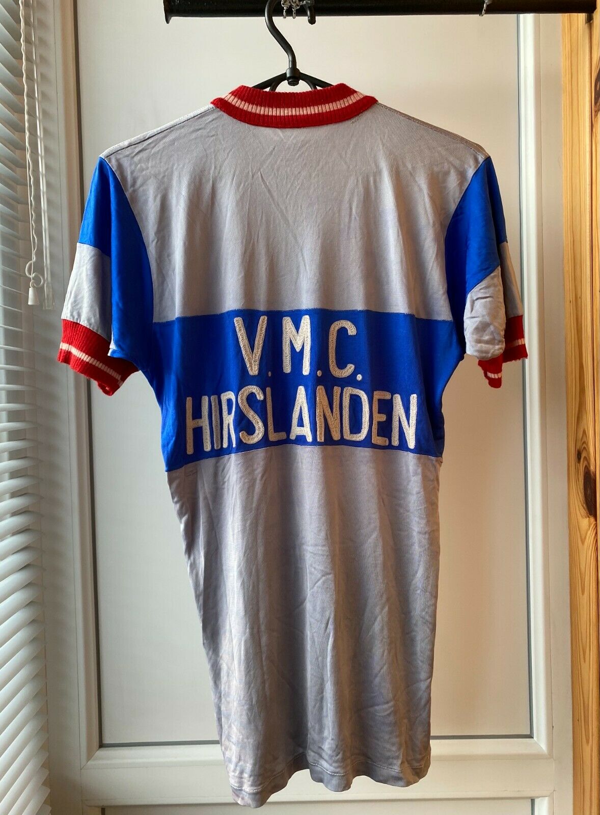 Vintage Cycling Jersey Ciclismo Era '70s Hirslanden Zurich swiss team Del Po - Fresh Stock Dated December 2025