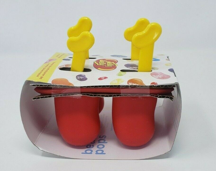 Jelly Belly Bean Ice Pops Mold Red New - Fresh Stock Dated February 2026