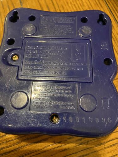 Leapfrog Fridge Phonics Base Unit Replacement Piece 2002 Works Tad - Fresh Stock Dated December 2025