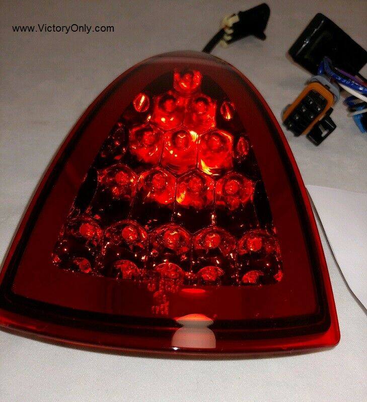 LED TAILLIGHT VICTORY MOTORCYCLE HAMMER 2005 -2008 & PLUG PLAY TLA-12V KIT - Fresh Stock Dated February 2026