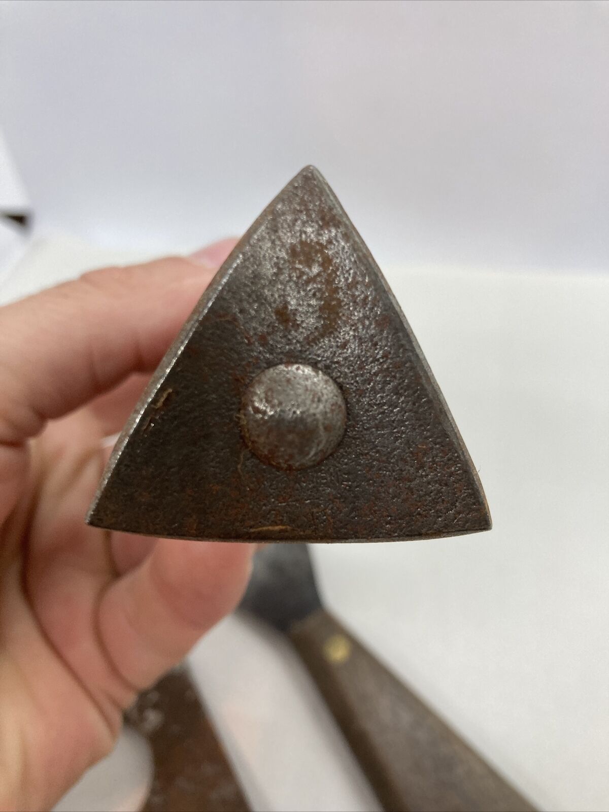 Antique Lot Of 3 Spatulas Spreaders Scrapers Tools with Wooden Handle / Painter - Fresh Stock Dated February 2026