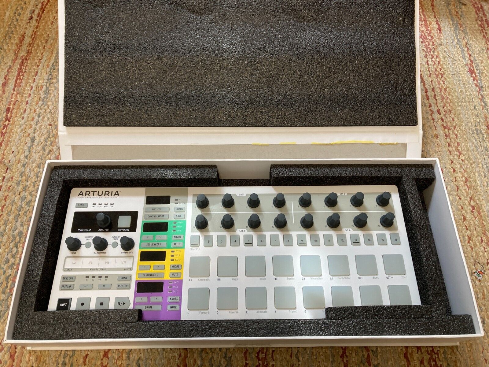 Arturia Beatstep Pro Sequencer, Drum Sequencer and MIDI Controller - Fresh Stock Dated February 2026