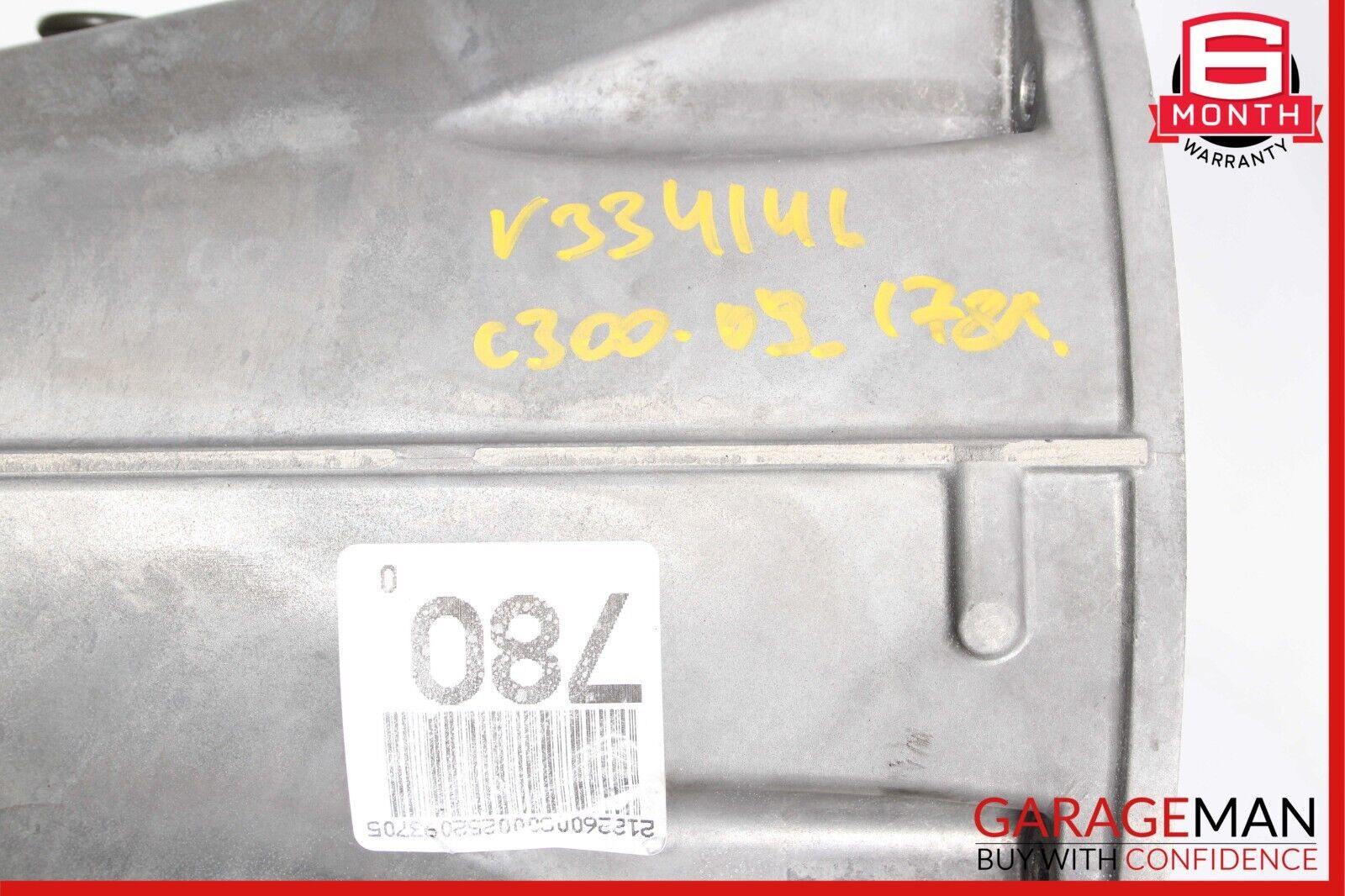 08-11 Mercedes W204 C300 Manual 6 Speed Trans Transmission Assembly RWD 178k - Fresh Stock Dated February 2026