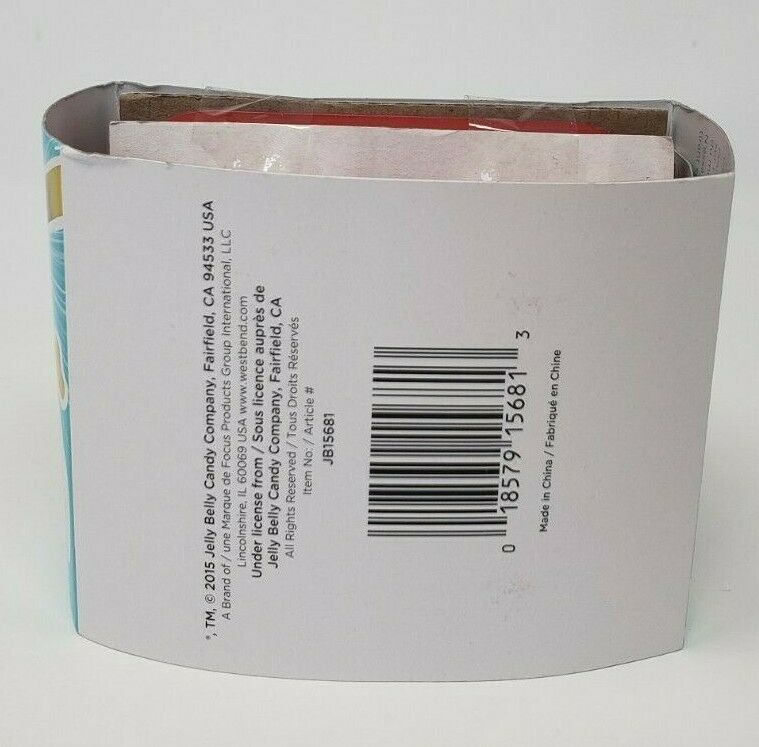 Jelly Belly Bean Ice Pops Mold Red New - Fresh Stock Dated February 2026