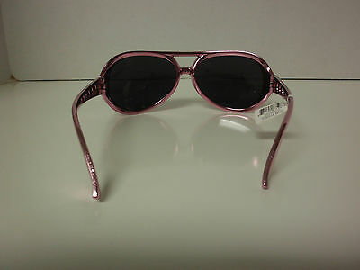 PINK  AVIATOR SUNGLASSES METALLIC LOOK - ROCKER RETRO BEACH PARTY HIPSTER - Fresh Stock Dated February 2026