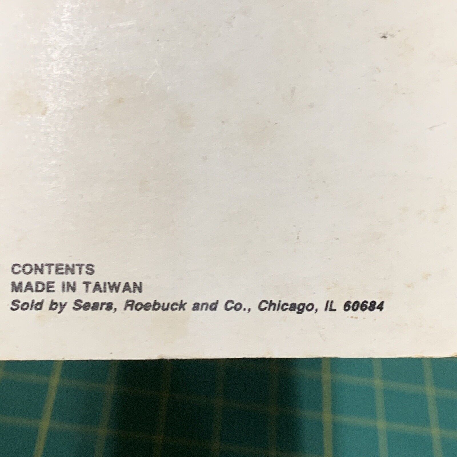 SEARS Vintage 2 Way Putty Knife Taiwan Red Plastic Handle 3013208 Metal Ends - Fresh Stock Dated February 2026