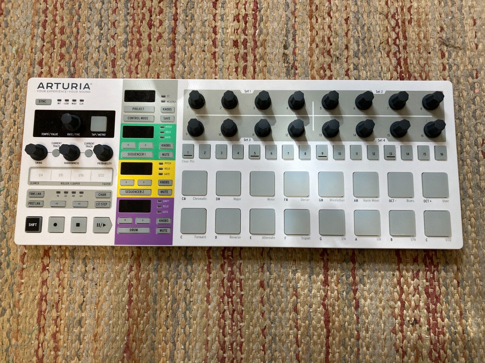 Arturia Beatstep Pro Sequencer, Drum Sequencer and MIDI Controller - Fresh Stock Dated February 2026