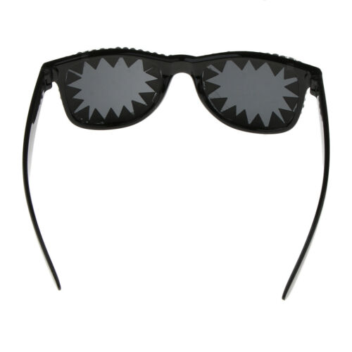 Rock Punk Goth Party Sunglasses Rivet Glasses Hip Hop Dress Up Costume Prop - Fresh Stock Dated February 2026