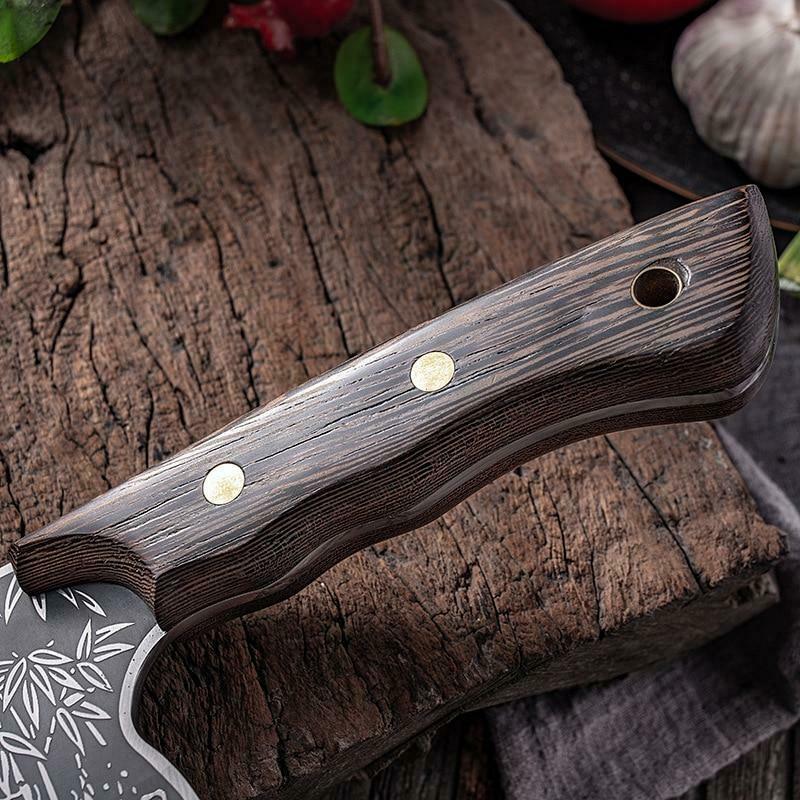 Butcher Knife Tiger Chef Kitchen Boning Meat Cleaver Stainless Steel Knife - Fresh Stock Dated December 2025
