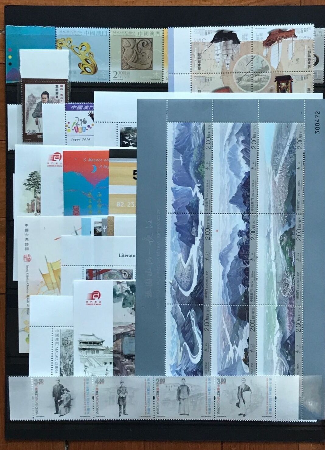 China Macau 1999  -  2017 2018 2019 2020 年票  Whole Year Full stamp set x 21 Year - Fresh Stock Dated February 2026