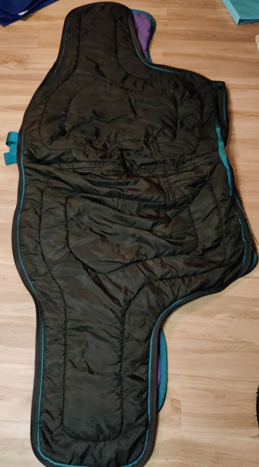 Saddle Cover Purple and Teal  Comes Saddle cover - Fresh Stock Dated December 2025