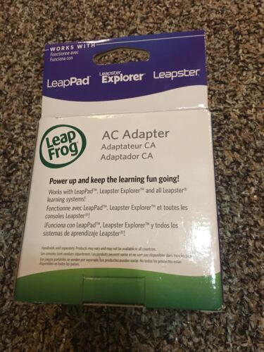 LeapFrog 9V AC Adapter Works With LeapPad Leapster Explorer Leapster New In Box - Fresh Stock Dated December 2025