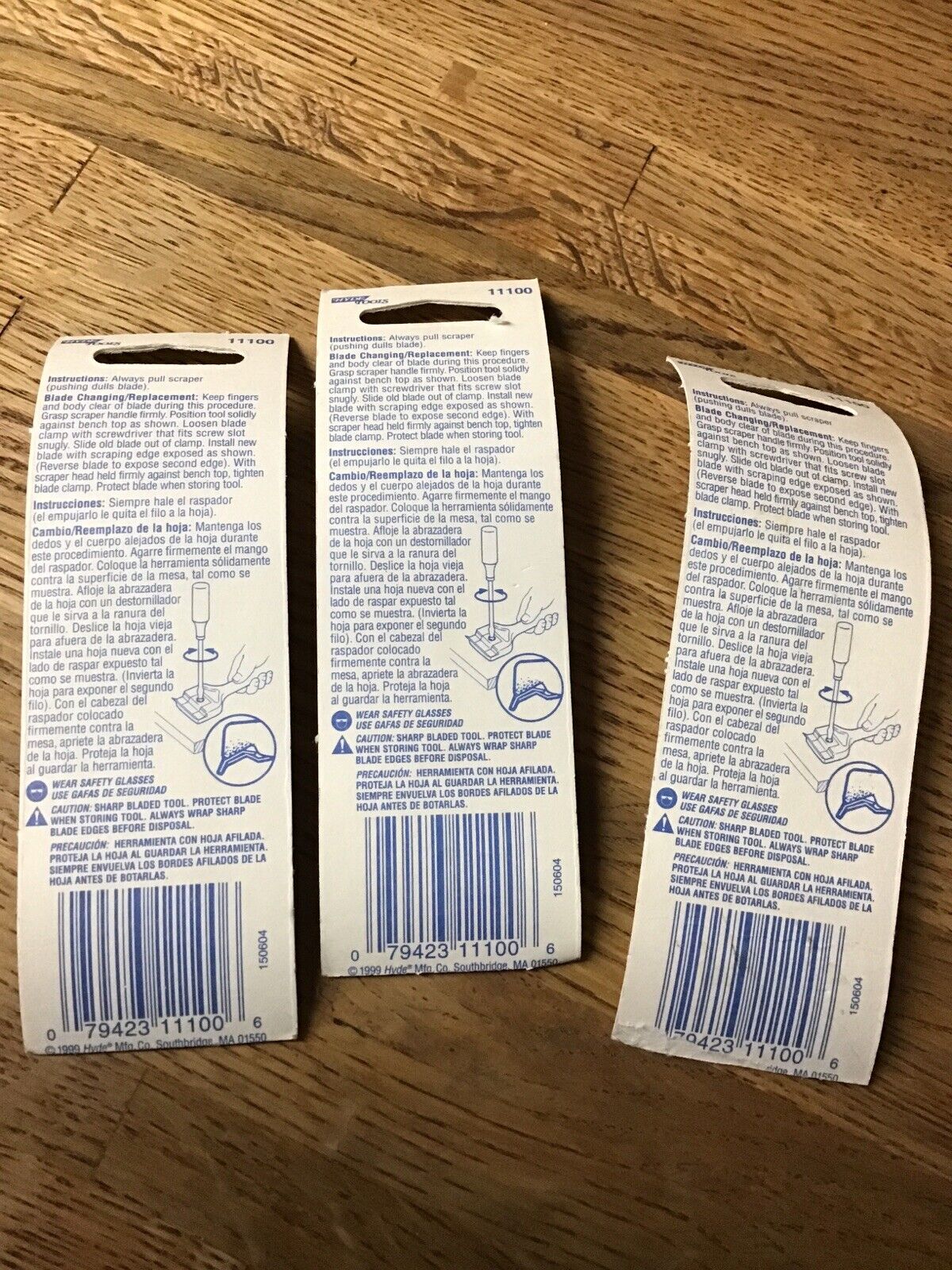 Hyde 2-Edge Scraper Blade 2-1/2