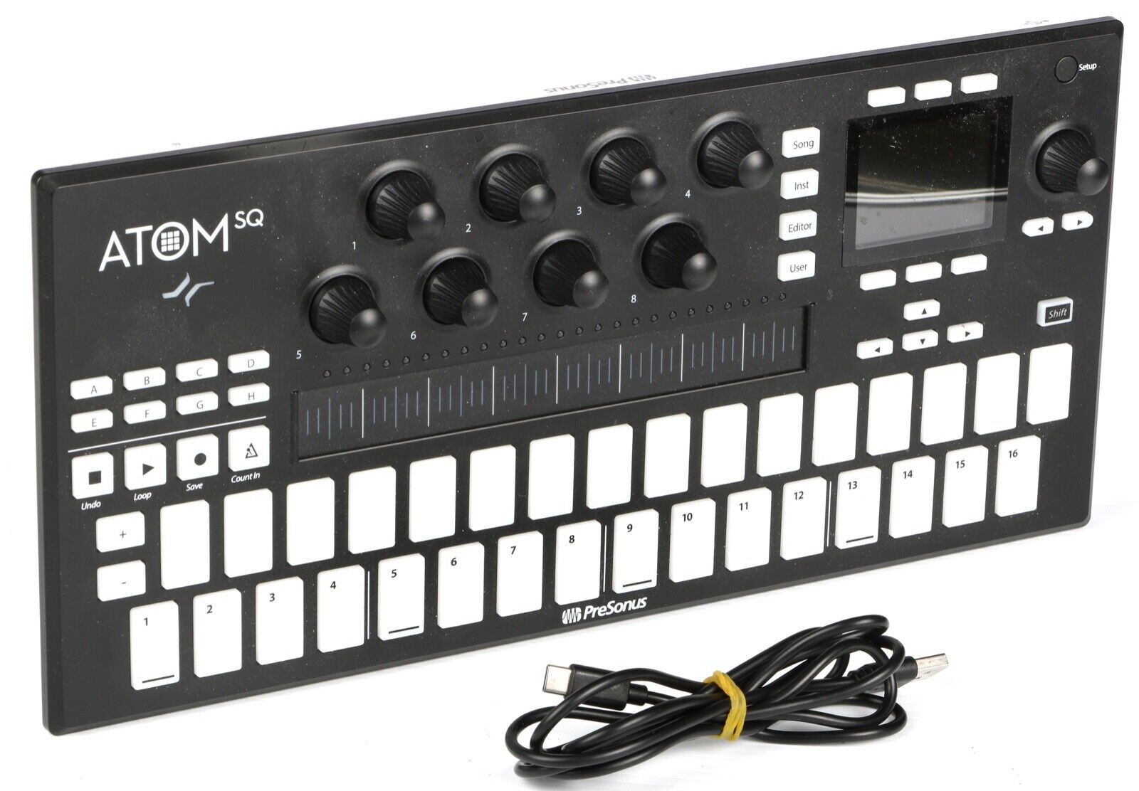 PreSonus ATOM SQ Hybrid MIDI Keyboard/Pad Performance and Production Controller - Fresh Stock Dated February 2026