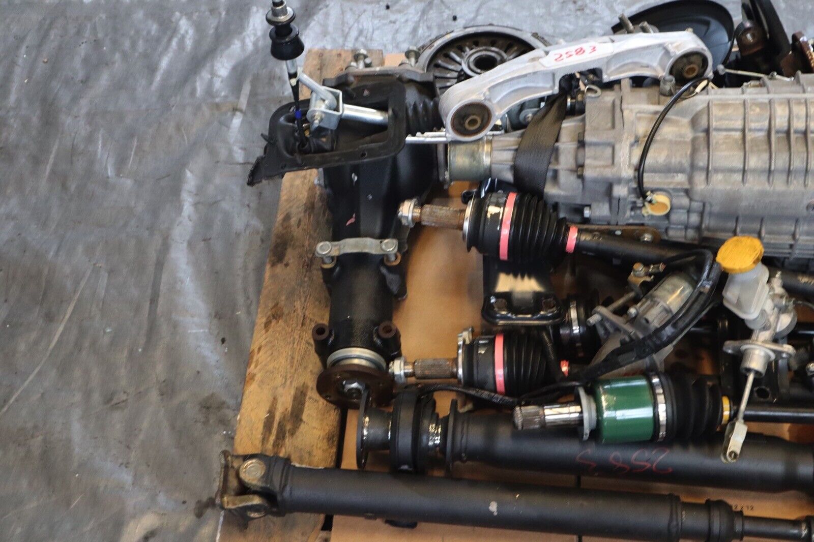 2011 SUBARU WRX STI EJ257 OEM 6SPD TRANSMISSION SWAP KIT TY856UW1MA 107,162 MILE - Fresh Stock Dated February 2026