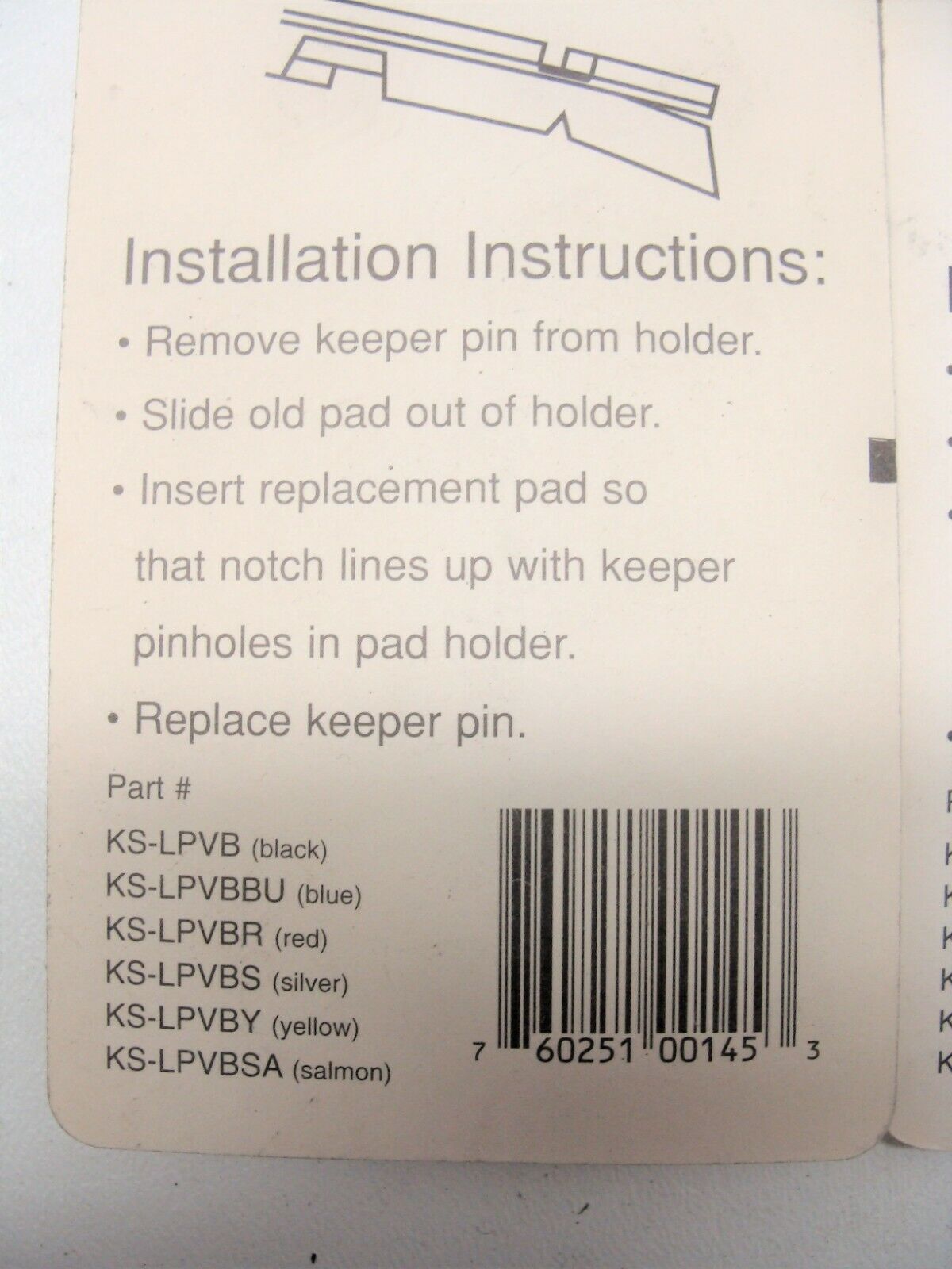 ~ 2 Sets Kool-Stop Linear Pull V-Brake Replacement Brake Pads - All Weather ~ - Fresh Stock Dated February 2026