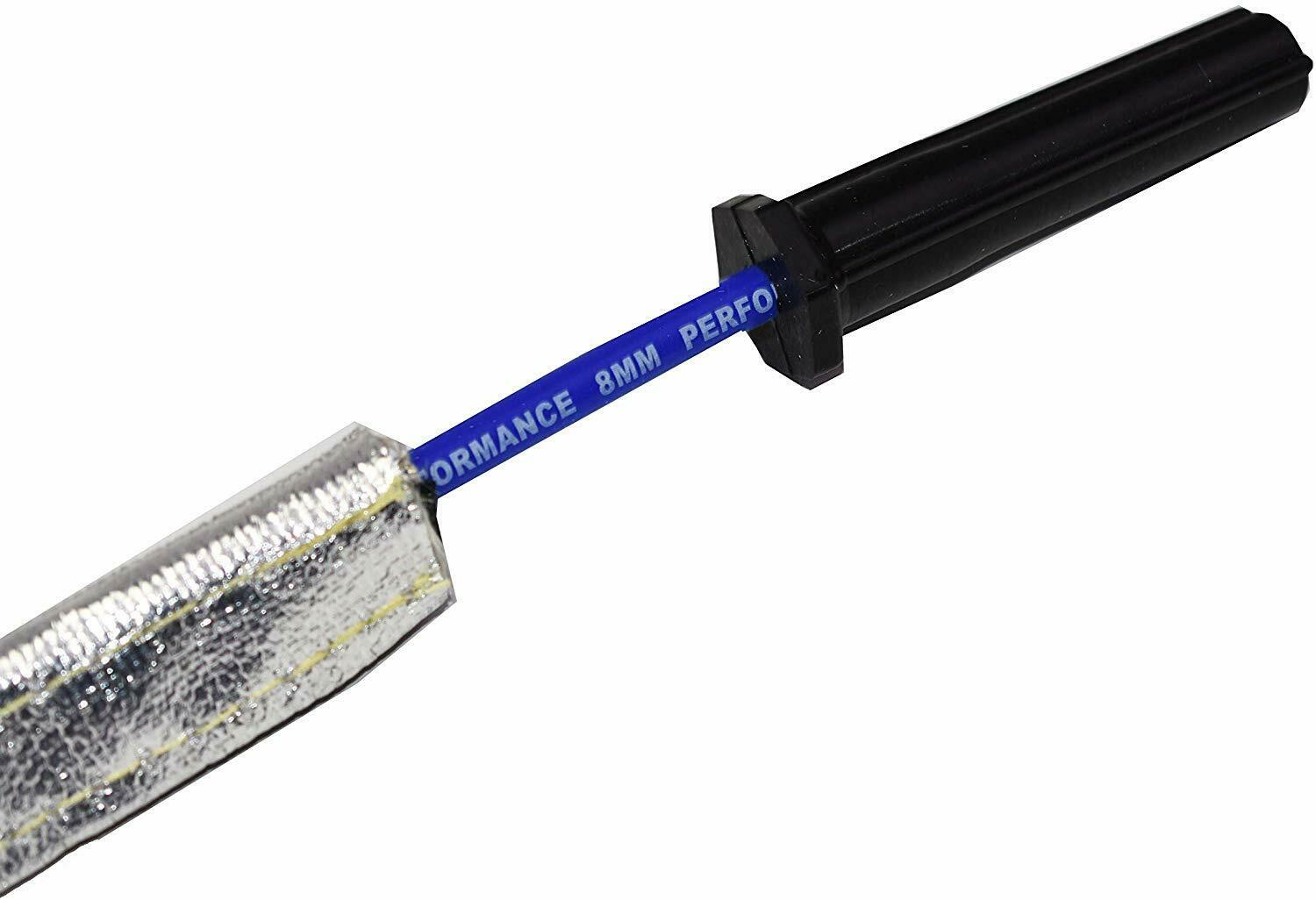 Heat Shroud Aluminized Sleeving with Hook and Loop Closure 1/2