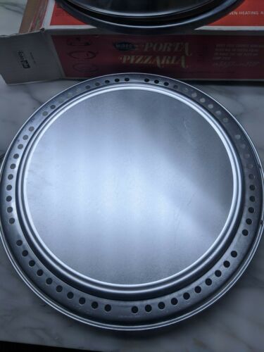 VINTAGE MIRRO ALUMINUM PORTA PIZZARIA HOT PLATE CAMP STOVE PIZZA PLATE UNUSED - Fresh Stock Dated December 2025