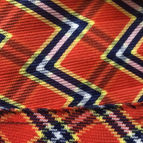 Vintage Highwaisted 70’s Lane Bryant Red-orange Plaid Maxi Skirt - Fresh Stock Dated February 2026