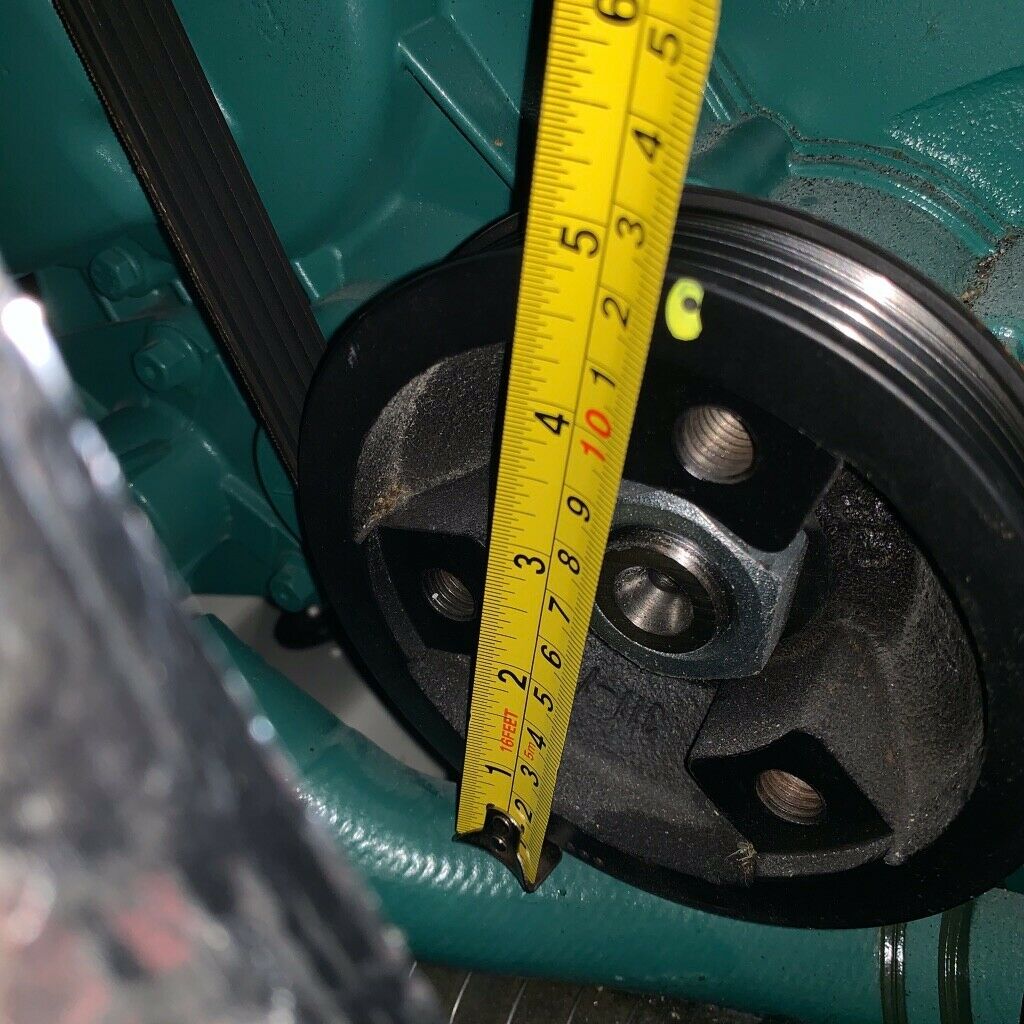 Adapter, Volvo Penta Drive Pulley, Additional Alternator Conversion Adapter - Fresh Stock Dated February 2026