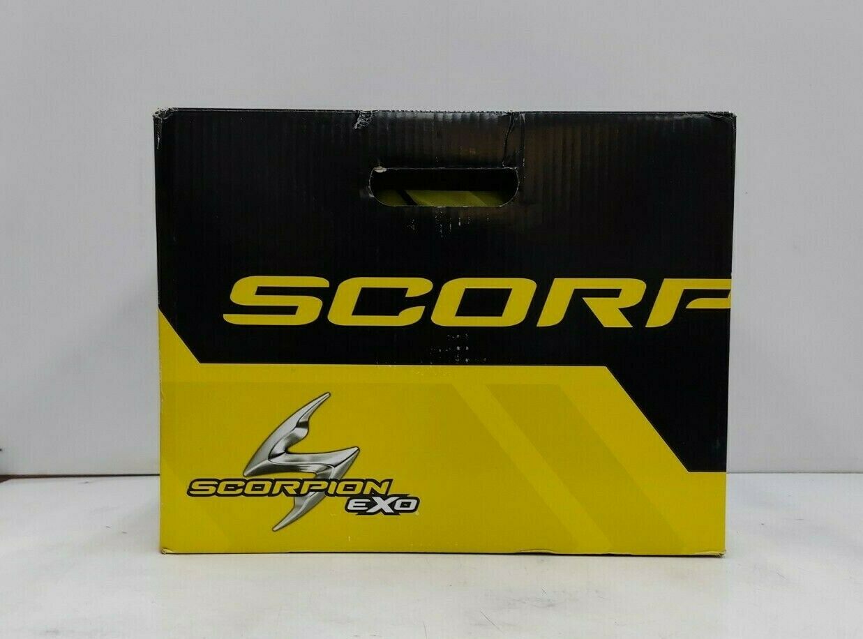 ScorpionExo EXO-GT920 Satellite Full Face Modular Helmet (Black/Neon, Large) - Fresh Stock Dated February 2026