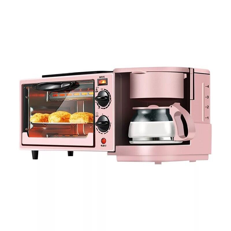 3 in 1 dorm room small space appliance, Oven, Coffee Maker, Frying Skillet Pan - Fresh Stock Dated February 2026