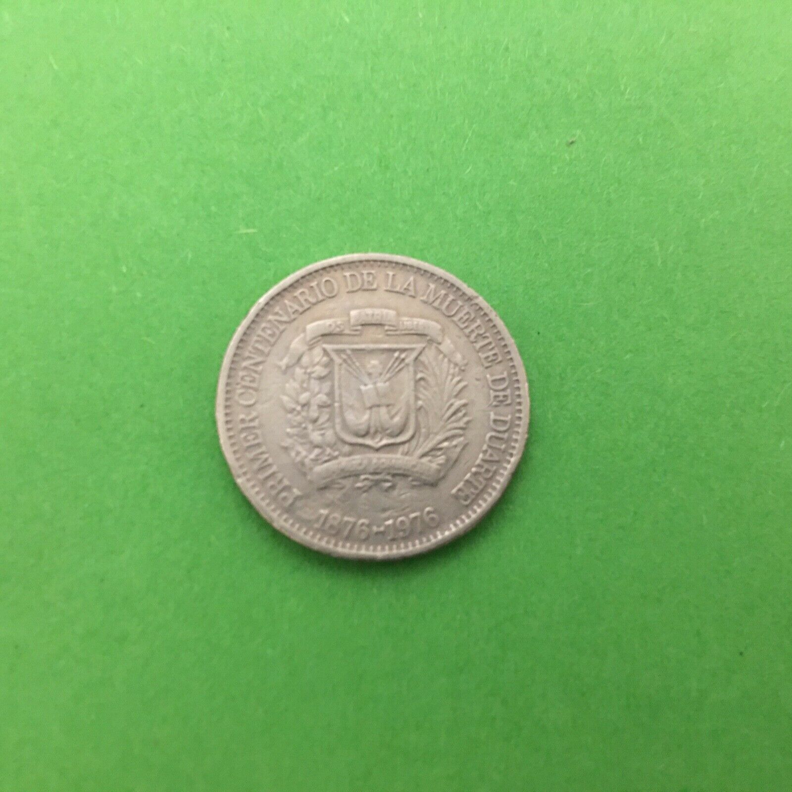 DOMINICAN REPUBLIC  5 CENTAVOS 1976  KM 41  FINE. - Fresh Stock Dated February 2026