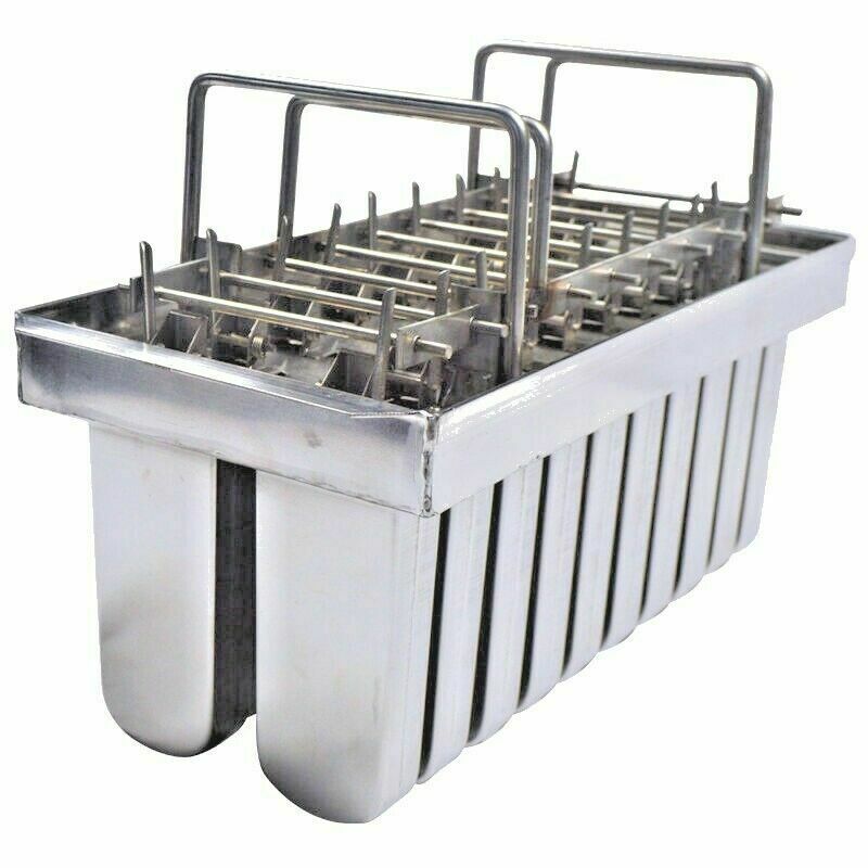 20pcs Stainless Steel Ice Pop Lolly Mold Popsicle Ice Cream Household DIY 108g - Fresh Stock Dated February 2026