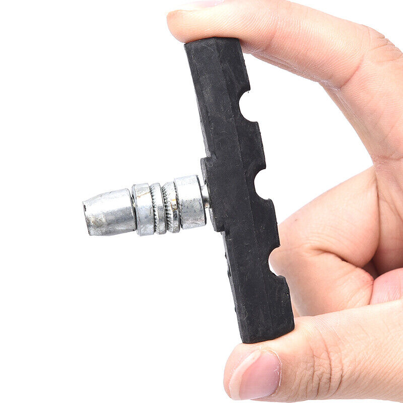 1 Pair Bicycle Break Shoes Brake Pads Holder Rubber Mountain Bike Bi~NA - Fresh Stock Dated February 2026