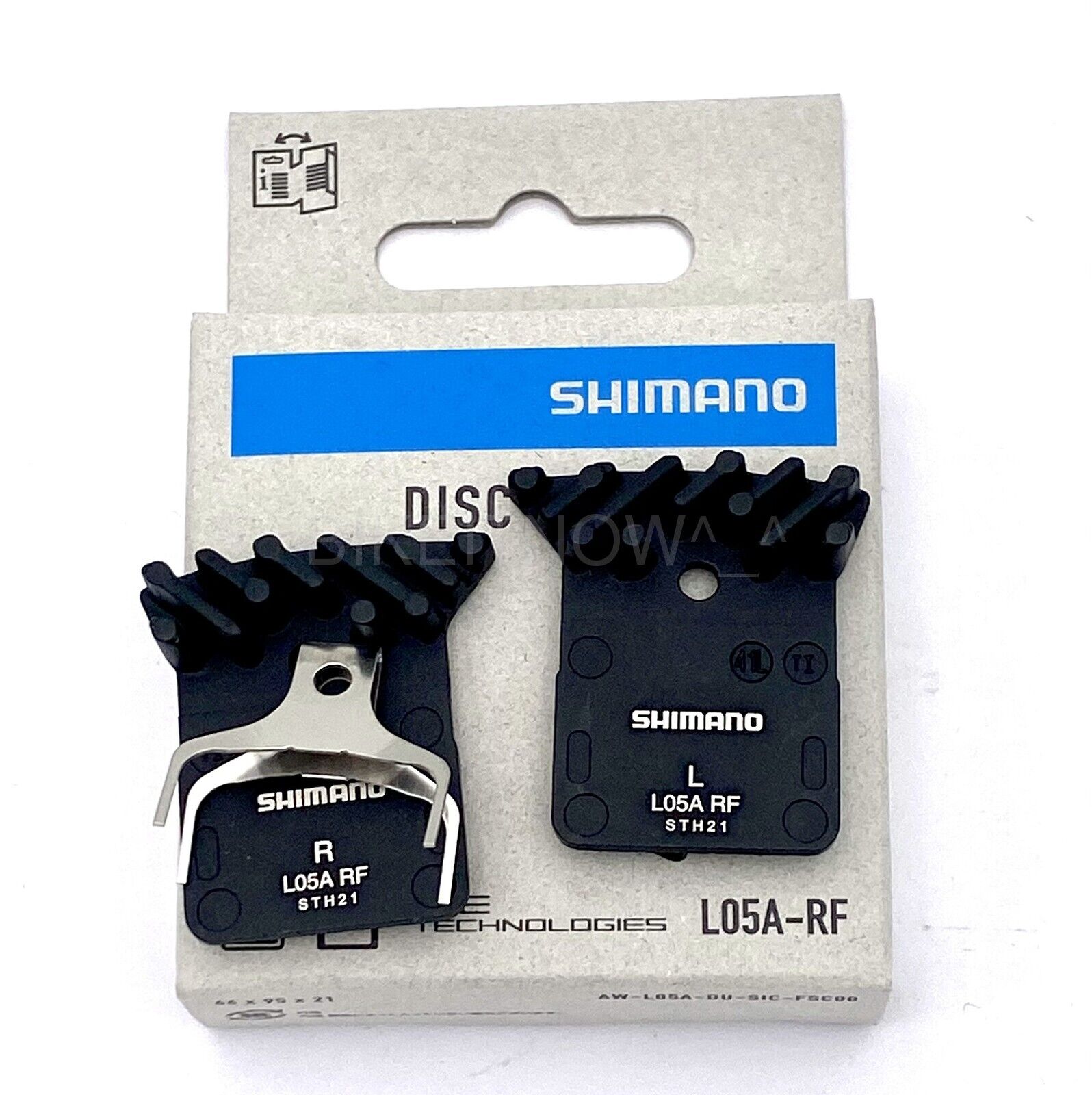 Shimano L05A Bike Disc Brake Resin Pad fit R9170/R8070/RS805/RS505/R9270/R8170 - Fresh Stock Dated February 2026