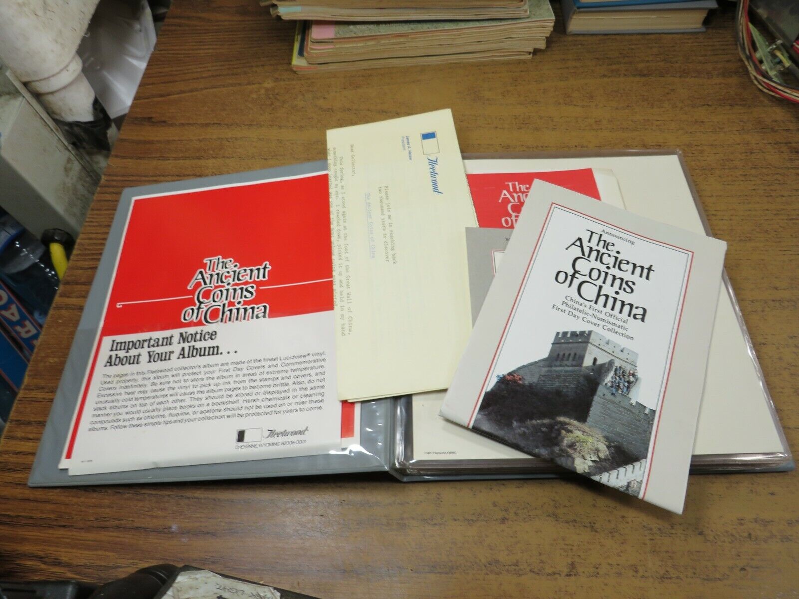 The Ancient Coins of China - Complete Fleetwood Set with Info Books 16 envelopes - Fresh Stock Dated February 2026