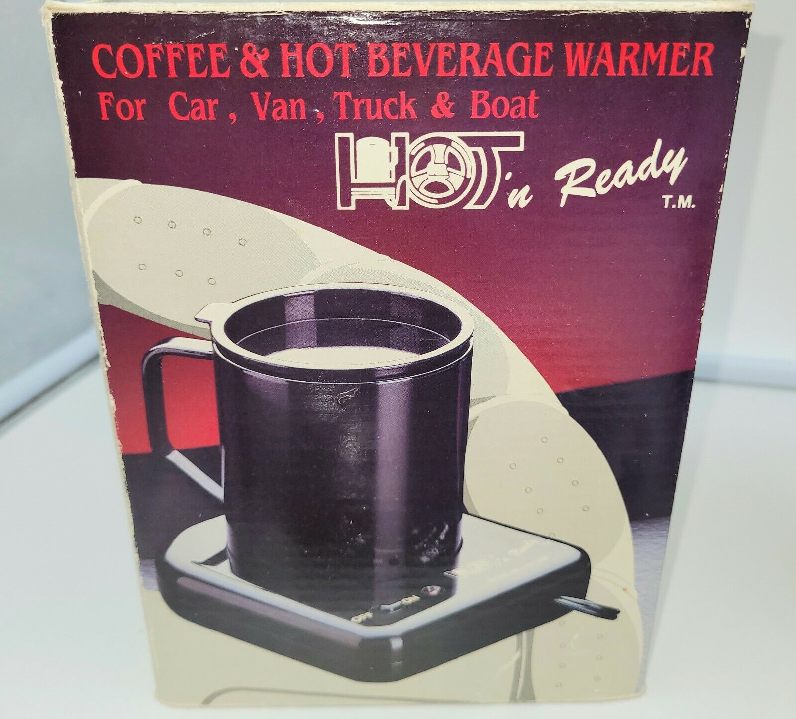 Coffee & Hot Beverage Warmer Car Van Truck Boat DC Plug New Opened Box - Fresh Stock Dated February 2026