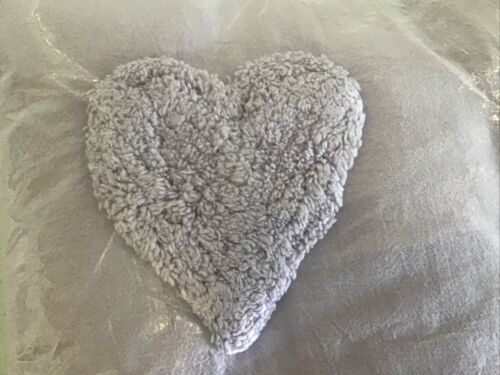 Pottery Barn Kids/Textural Heart  Standard Sham Lavender NEW - Fresh Stock Dated December 2025