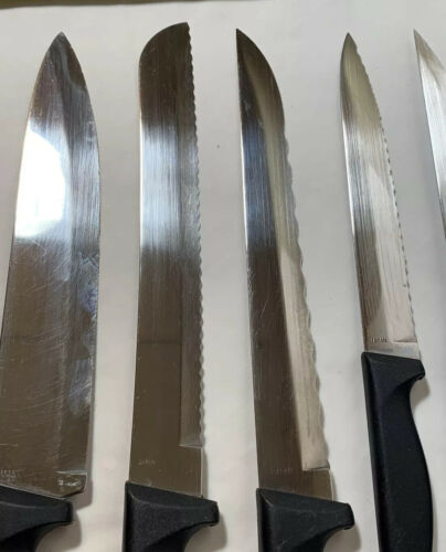 J.A. Henckels Ever Edge Stainless Japan 7 Piece Knife Set Bread & More FREE SHIP - Fresh Stock Dated December 2025