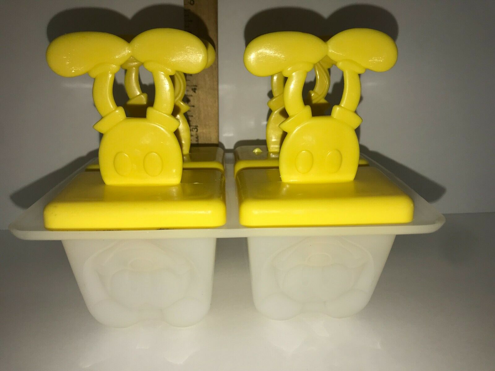 Walt Disney Mickey Mouse Ice Pop Mold Popsicle Juice Mickey Head Feet 5 1/2