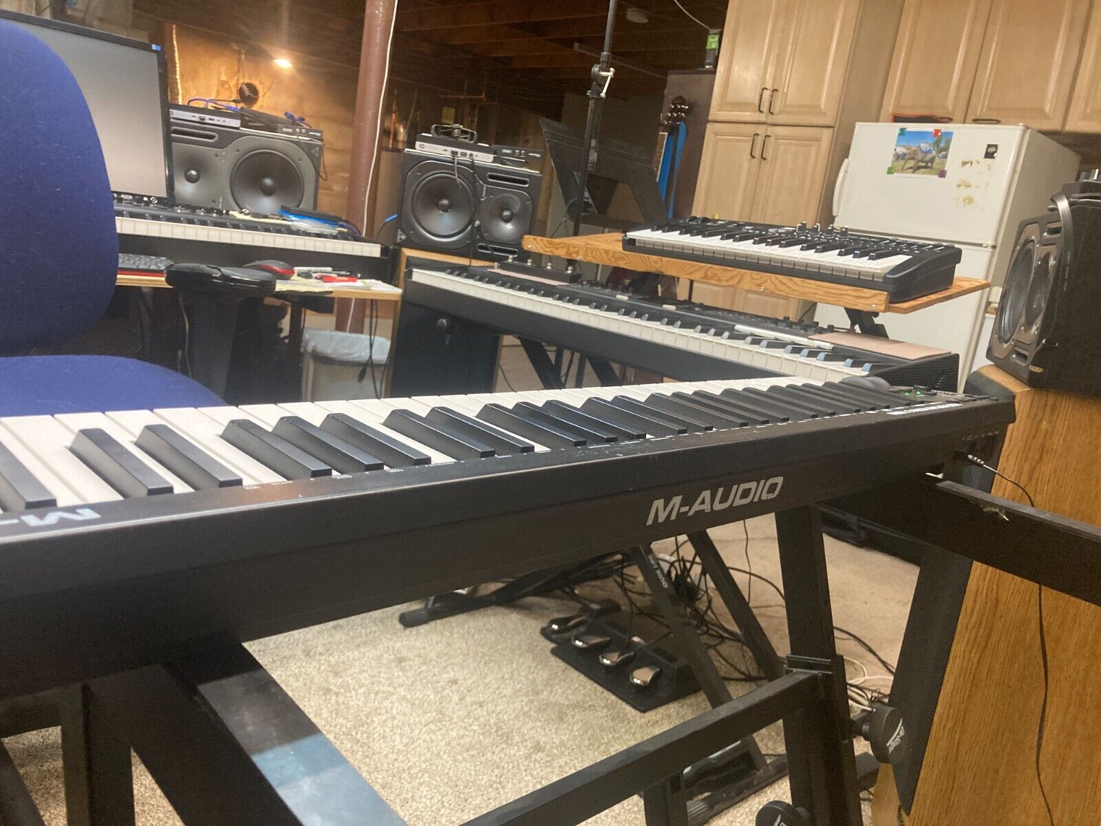 M-Audio Keystation 61 MK3 61-Key USB-Powered MIDI Controller | Black - Fresh Stock Dated February 2026