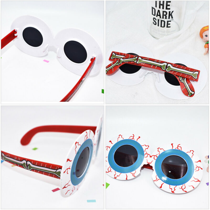 2 Pcs Durable Lightweight Red Blood Glasses for Men Children - Fresh Stock Dated February 2026