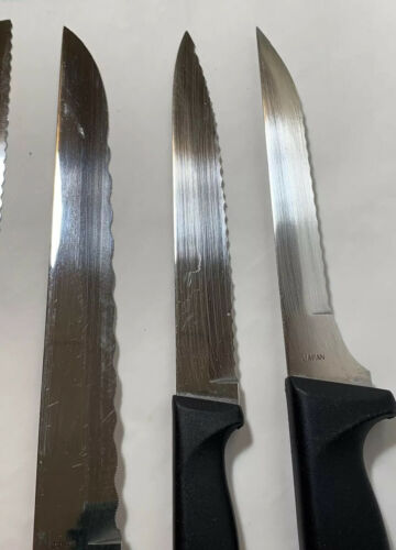 J.A. Henckels Ever Edge Stainless Japan 7 Piece Knife Set Bread & More FREE SHIP - Fresh Stock Dated December 2025