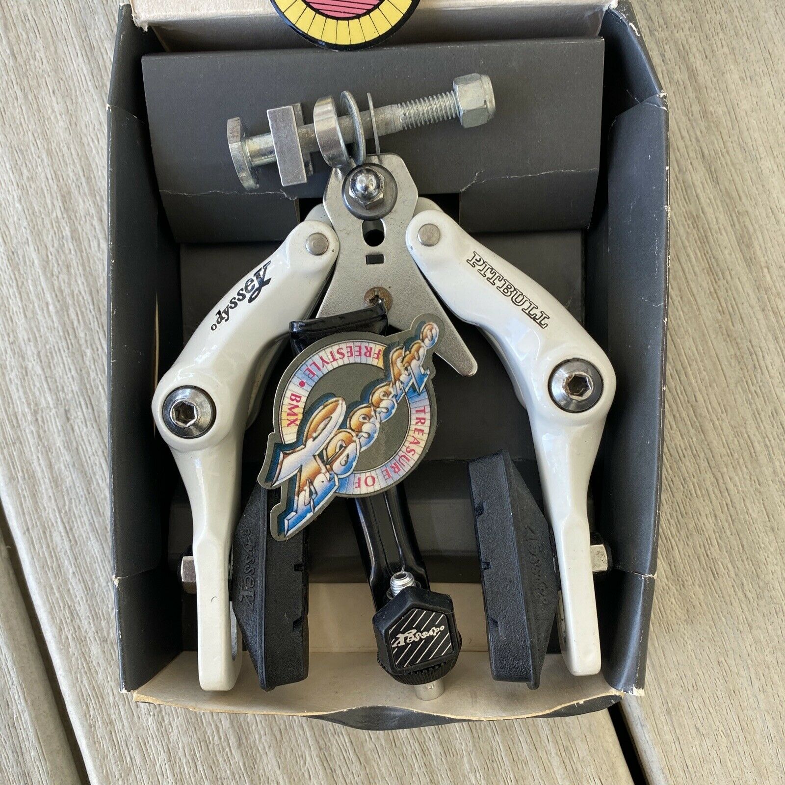 Nos old school bmx odyssey pitbull brake gt Redline Bmx Old School Brakes NOS - Fresh Stock Dated February 2026